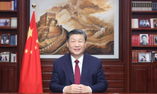 【视频】习近平发表新年贺词称中国经济风浪中成长 新一年要巩固向好态势