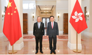 李家超与颜金勇会面 鼓励新加坡企...