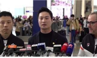 冰球港队代表返港 球会称袭击事件中队员克制体现专业精神