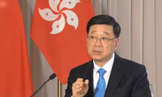 【视频】李家超：国安风险不能掉以轻心 落实爱国者治港原则