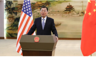 【视频】万斯指美国无意对华再加征关税 谢锋：农民不应为贸易战埋单