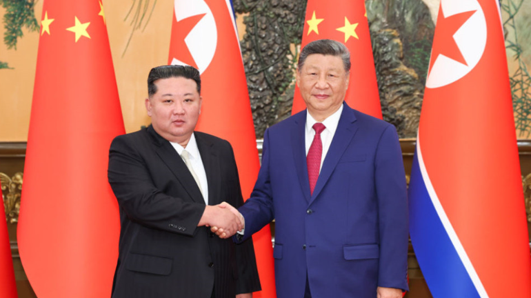 【视频】中朝领导人会谈 习近平指两国须于国际及地区事务加...
