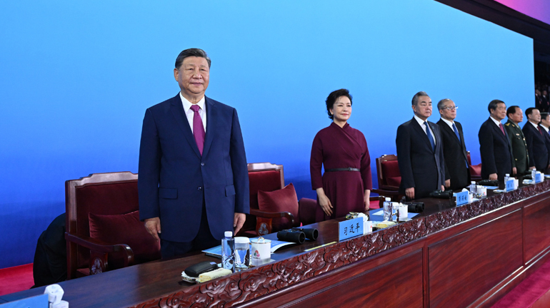 【视频】习近平宣布第十五届全运会开幕 粤港澳代表团压轴同...